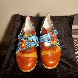 Leather Slip-on shoes - Multi-color - New